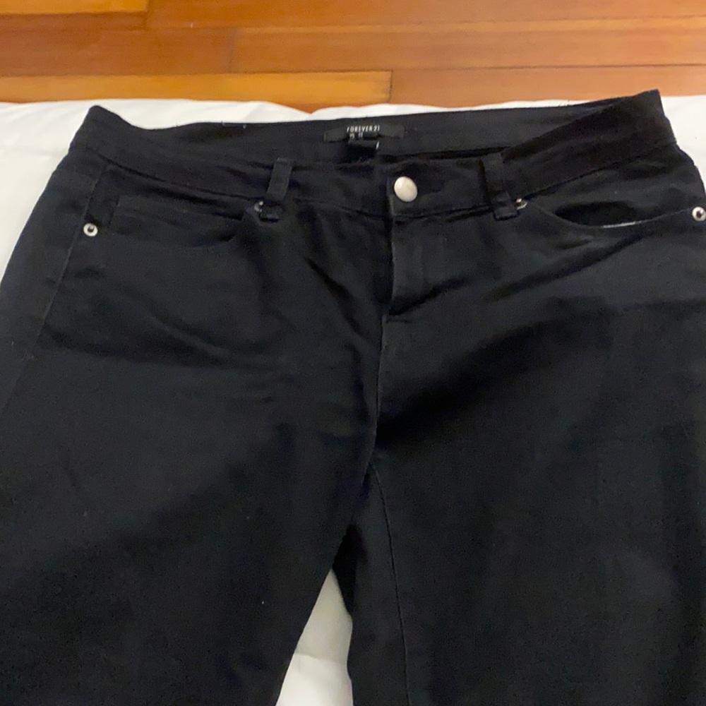 Black skinny jeans